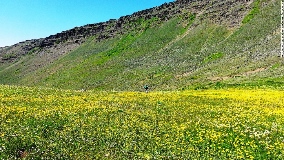 The isolation and scarcity of water over long sections of the Oregon Desert Trail pose a serious challenge for hikers. 