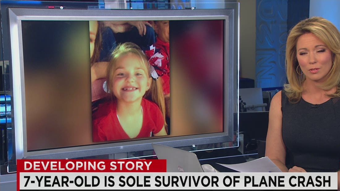 Town Helps Support 7 Year Old Plane Crash Survivor Cnn Video 4110