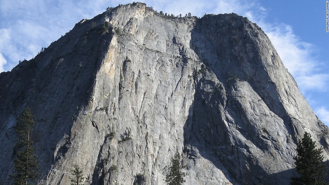 The El Capitan rock formation stands on July 21, 2014 in Yosemite National Park, California. Yosemite is among California&#39;s biggest tourist destinaitons.