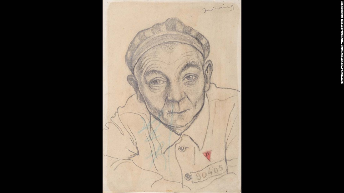 Through the prisoners&#39; art, Sieradzka says, we can see the truth about Auschwitz. 