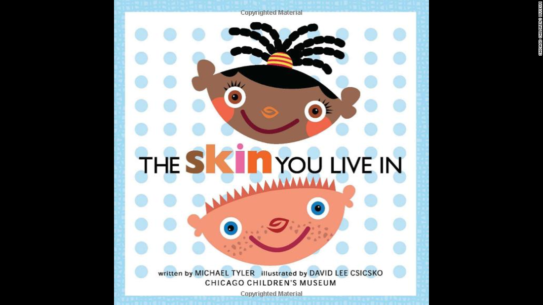 &quot;The Skin You Live In,&quot; written by Michael Tyler and illustrated by David Lee Csicsko, offers vivid illustrations and descriptions of skin colors.