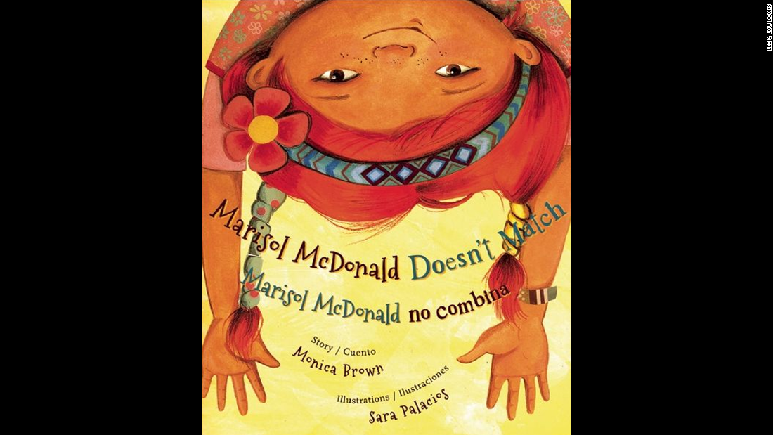 &quot;Marisol McDonald Doesn&#39;t Match/Marisol McDonald no combina,&quot; written by Monica Brown and illustrated by Sara Palacios, tells the story of a girl with red hair and brown skin, a Peruvian-Scottish-American who is perfectly happy the way she is.