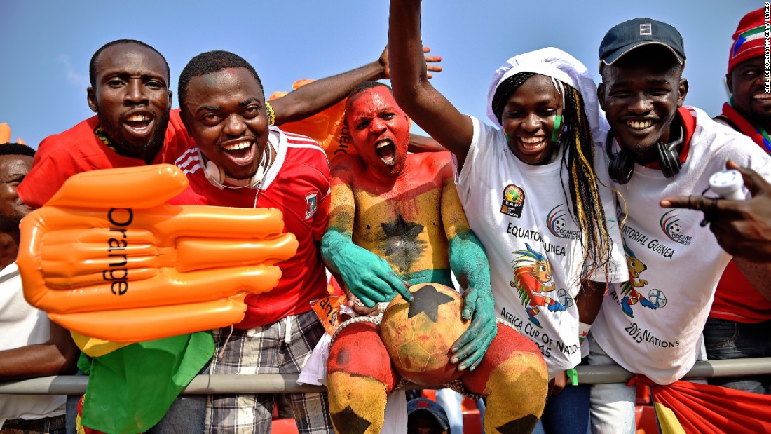There&#39;s a party atmosphere ahead of the Africa Cup of Nations Group C -- the so-called &#39;Group of Death&#39; -- match between Algeria and South Africa in Mongomo.