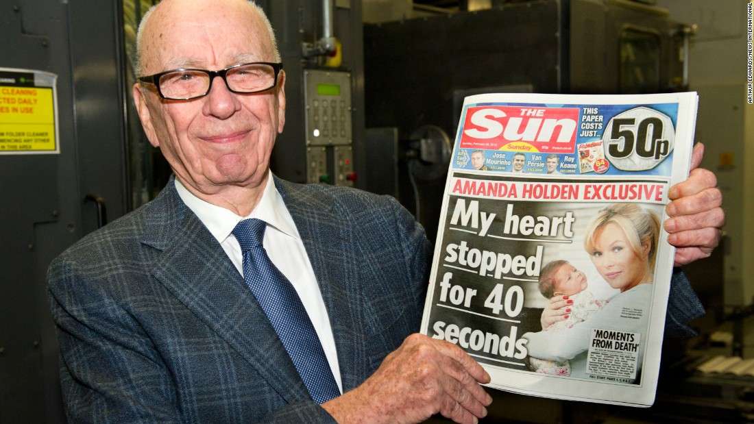 Forget about fathers in their sixties. Media mogul Rupert Murdoch was 72 when he had Chloe in 2003 with ex-wife Wendi Deng.