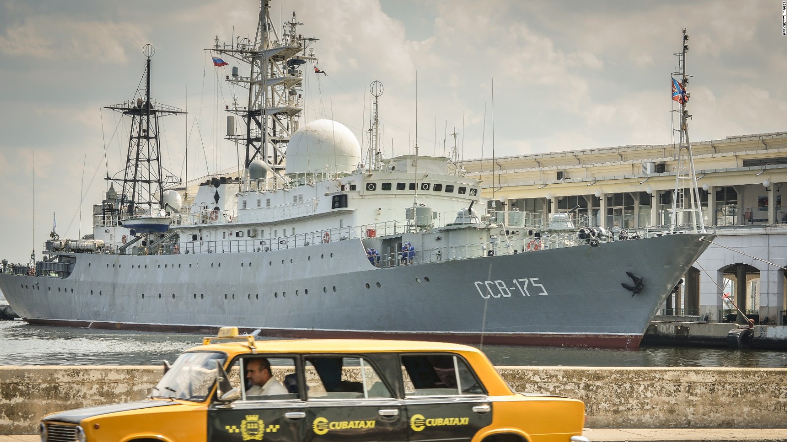 Russian Spy Ship Docks In Cuba CNN Video   150120130053 Russia Spy Ship Viktor Leonov 2014 Full 169 