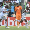 afcon guinea celebrate goal against ivory coast 