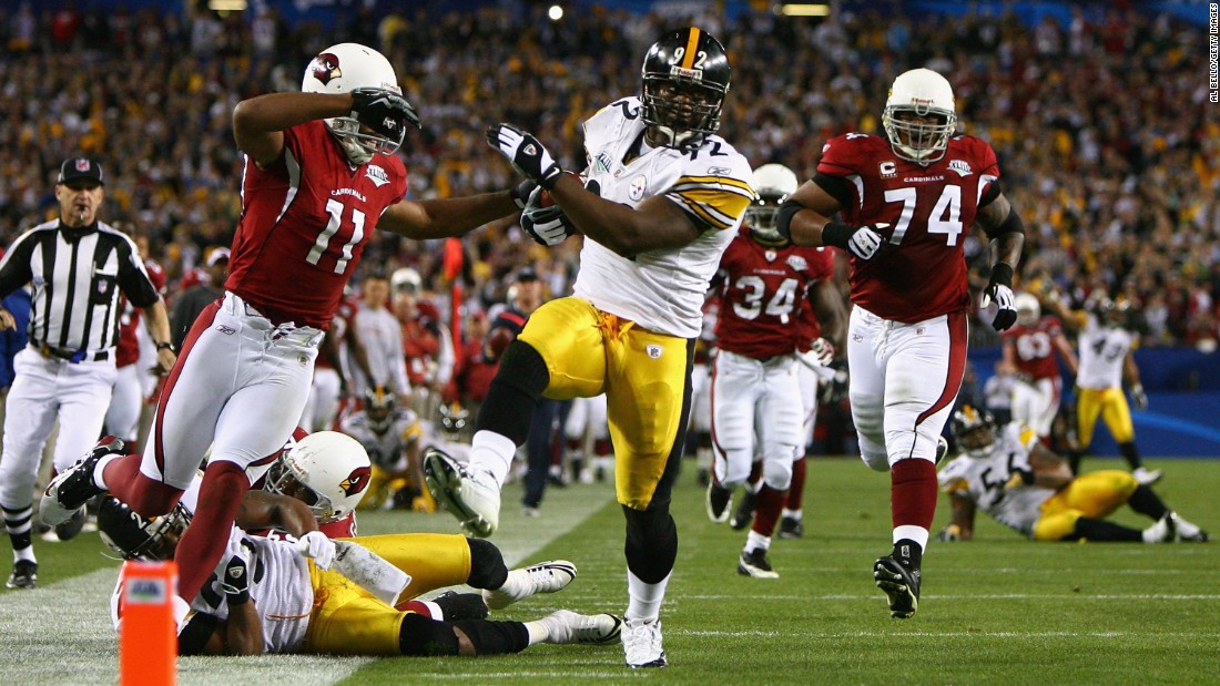 &lt;strong&gt;Longest interception return in a Super Bowl:&lt;/strong&gt; Pittsburgh&#39;s James Harrison picked off Arizona&#39;s Kurt Warner on the last play of the first half and rumbled 100 yards for a touchdown in 2009.