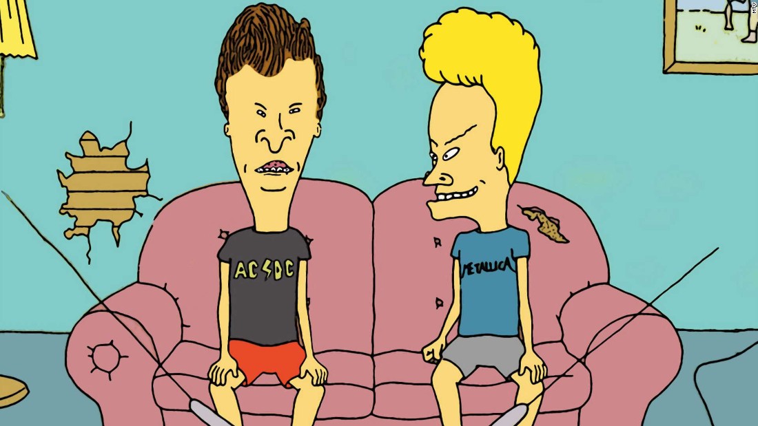 beavis and butthead shirt over head