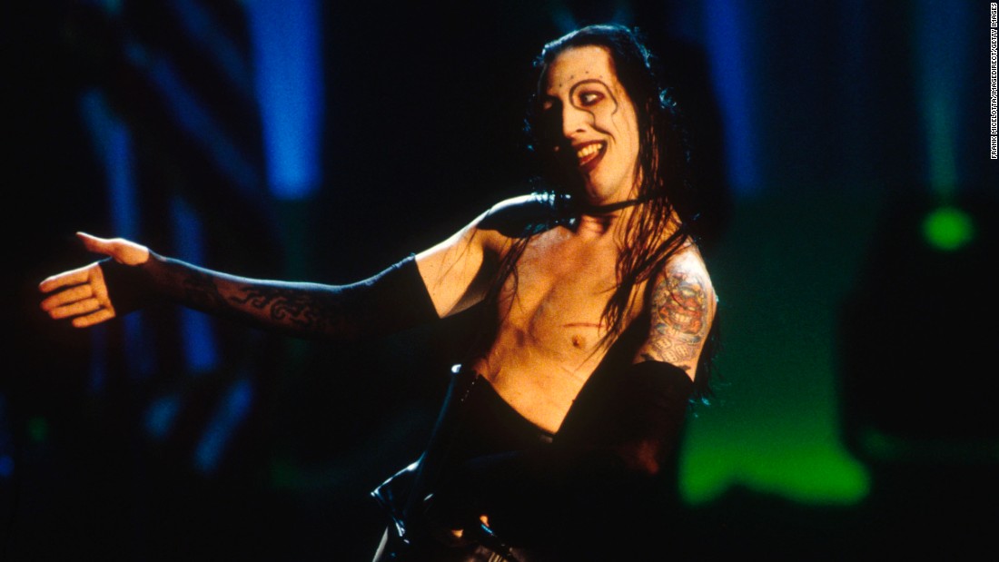 Marilyn Manson was one of the most controversial figures of the &#39;90s, although the debate over his music didn&#39;t boil over until the latter half of the decade. From his &quot;Antichrist Superstar&quot; album to his iconic style, Manson became both the poster child -- and scapegoat -- for disaffected youth. 
