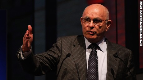 Van Praag&#39;s announcement comes a day after Blatter accused rivals of not having the courage to face him.