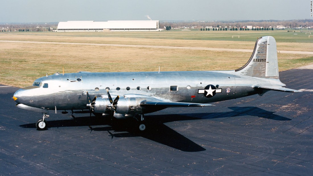 The Douglas VC-54C, nicknamed &quot;Sacred Cow,&quot; is on display at the National Museum of the United States Air Force, near Dayton, Ohio. Sacred Cow served as President Franklin Roosevelt&#39;s official transportation to the Yalta Conference in February 1945.