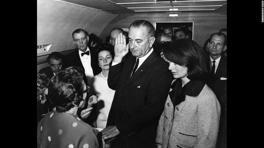 Following Kennedy&#39;s assassination, Johnson was sworn in as the President aboard SAM 26000 -- Special Air Mission, tail number 26000.
