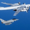 UK Typhoon Russian Bear bomber