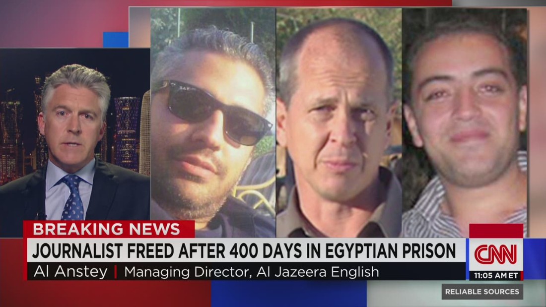 Al Jazeera Journalist Released From Egyptian Prison Cnn Video