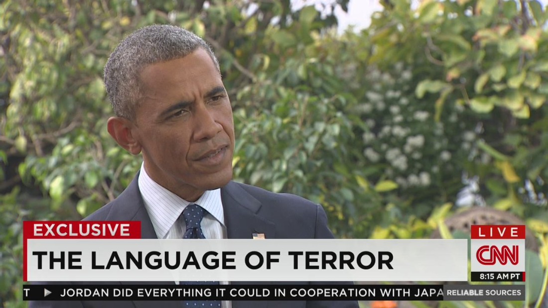 Why Doesn T Obama Say Islamic Terrorism Cnn Video