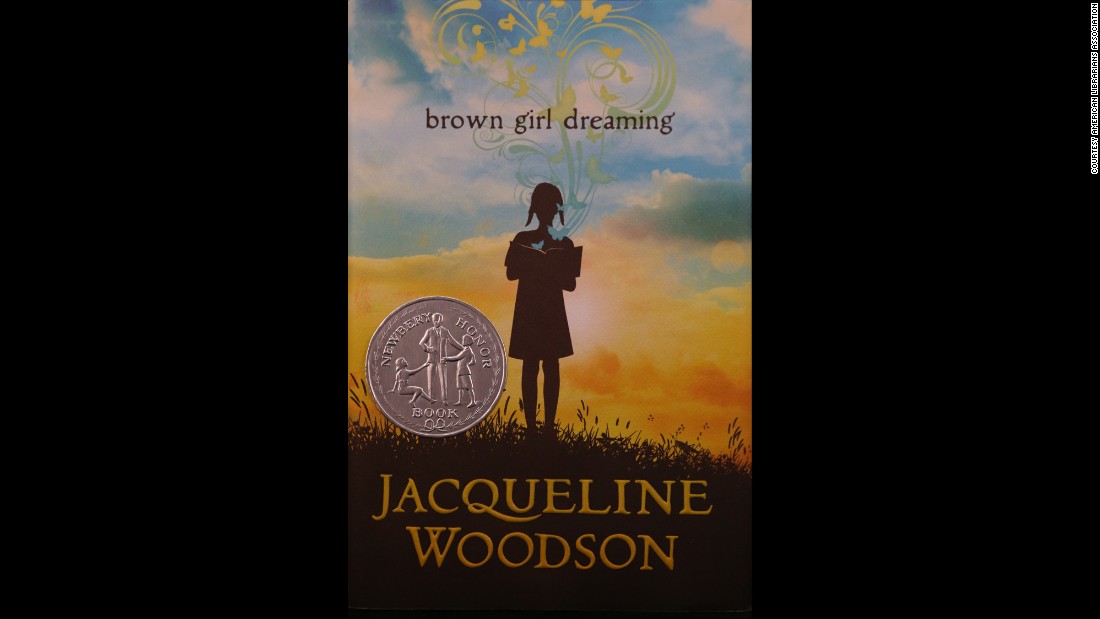 &quot;Brown Girl Dreaming,&quot; written by Jacqueline Woodson, is the Coretta Scott King Author award winner.