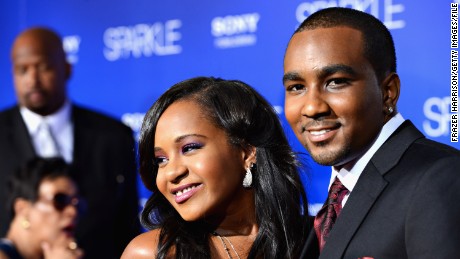 HOLLYWOOD, CA - AUGUST 16:  Bobbi Kristina Brown (R) and Nick Gordon arrive at Tri-Star Pictures&#39; &quot;Sparkle&quot; premiere at Grauman&#39;s Chinese Theatre on August 16, 2012 in Hollywood, California.  (Photo by Frazer Harrison/Getty Images)