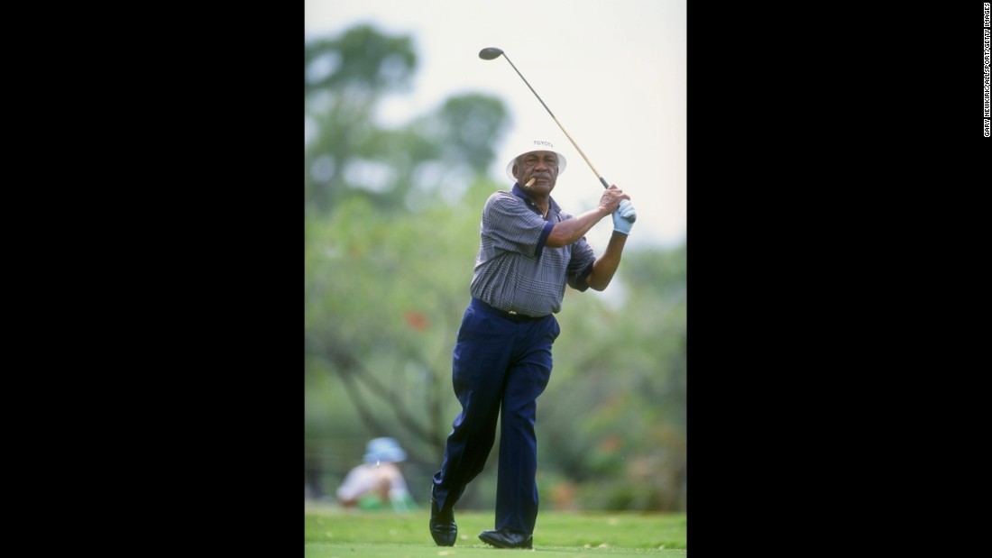 &lt;a href=&quot;http://www.pga.com/news/pga/charles-sifford-who-broke-pro-golfs-color-barrier-dies-age-92&quot; target=&quot;_blank&quot;&gt;Charles Sifford&lt;/a&gt;, the first black player on the PGA Tour, died on February 3, according to Derek Sprague, president of the PGA of America. Sifford was 92.