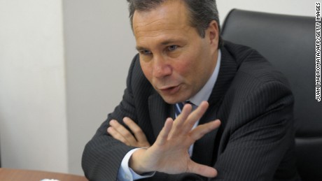 Argentina's Public Prosecutor Alberto Nisman gives a news conference in Buenos Aires on May 20, 2009. The Public Prosecutor's office on Wednesday released the portrait of Colombian national Samuel Salman El Reda, accused of being one of the leaders of local connection that carried out the terrorist attack against Jewish-Argentine organization AMIA on July 18, 1994, killing 85 people and wounding another 300.  AFP PHOTO/JUAN MABROMATA (Photo credit should read JUAN MABROMATA/AFP/Getty Images)