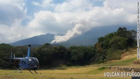 guatemala city airport volcano eruption