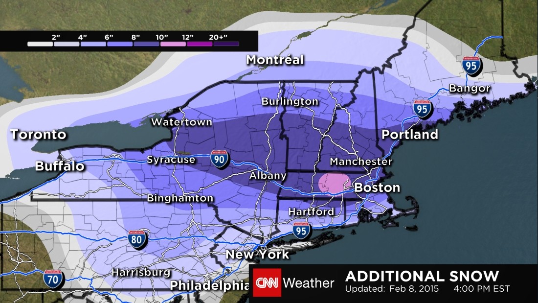 Boston buried in snow; new storm for Northeast CNN