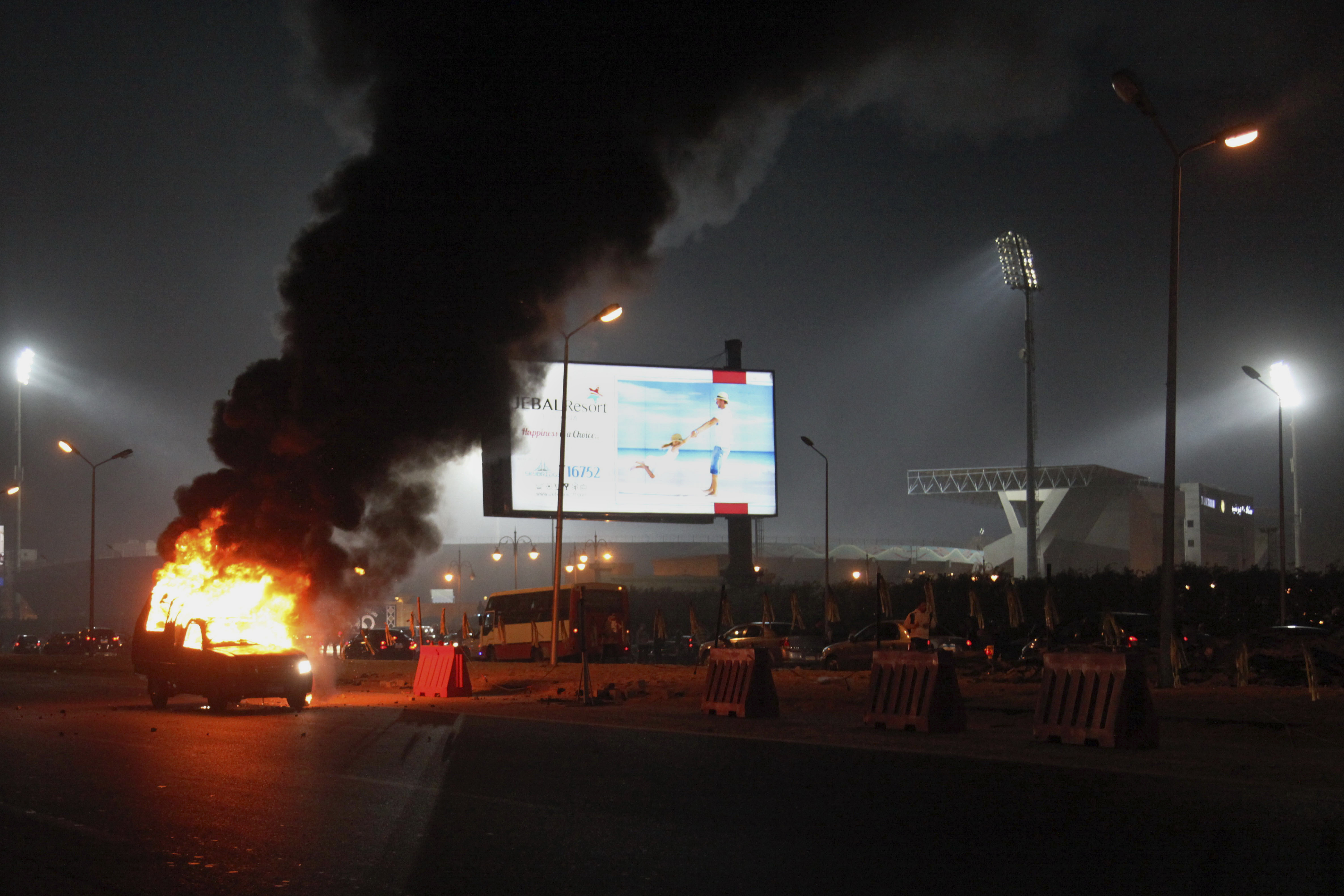 Soccer Fans Set Rival Stadium Ablaze Cnn Video