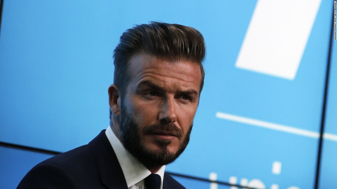 David Beckham: '7' fund is my 'number one priority' - CNN