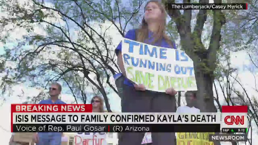 Isis Message Confirmed Death Of Kayla Mueller Cnn Video