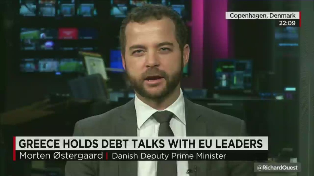 Danish Finance Min Reverse Stockholm Syndrome On Greece Cnn Video