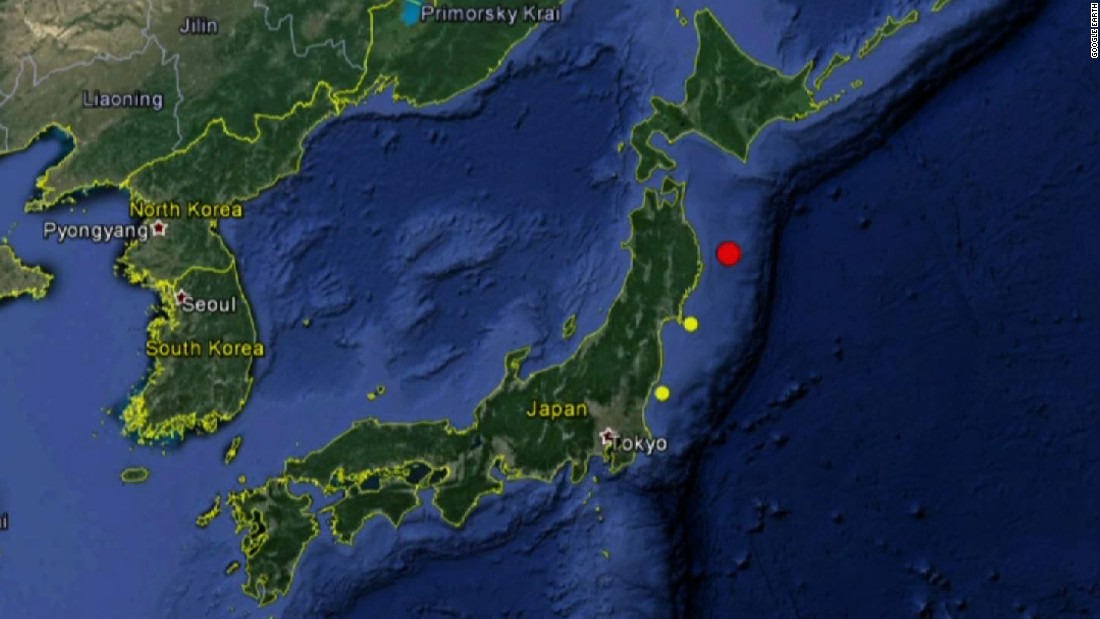 you tube earth quake hit japan