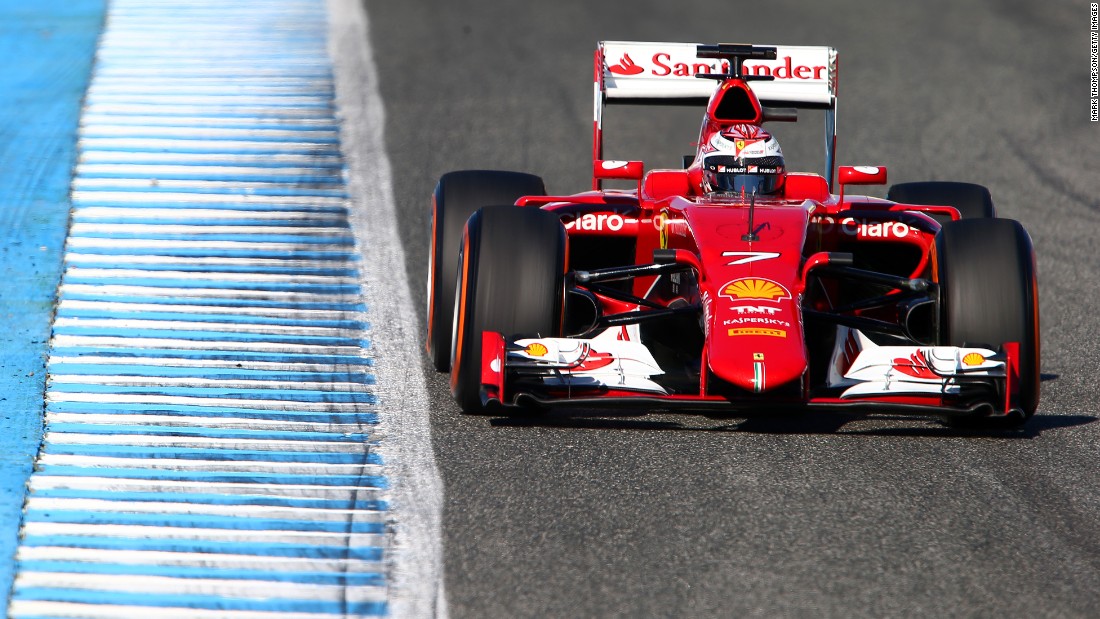 Ferrari debuted its design for the SF15-T racer, which carries the team&#39;s fortunes for the 2015 season, at the first winter test in Jerez, Spain.