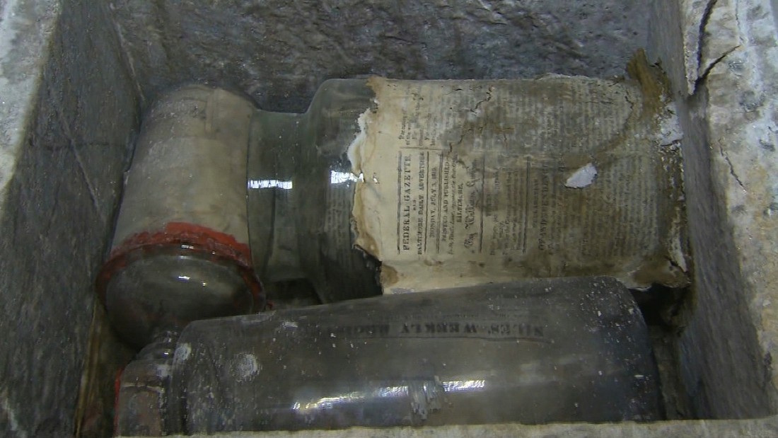 200 year old Time Capsule Discovered CNN Video