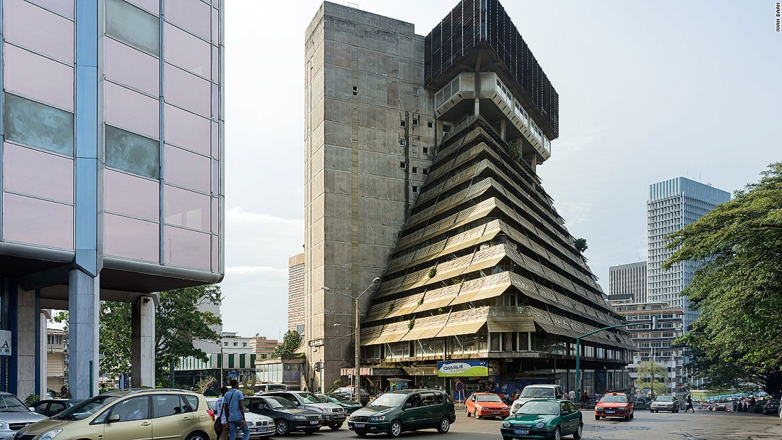 But despite international designs, climate and resources meant buildings invariably ended up being shaped by local aesthetics. Designed by Italian architect Rinaldo Olivier, La Pyramide was celebrated as one of the Ivory Coast&#39;s most impressive structures at the time of its completion.&lt;br /&gt;&quot;Côte d&#39;Ivoire, neighbor to Ghana was emphasizing commercial buildings, offices, and housing projects,&quot; notes Herz.&lt;br /&gt; 