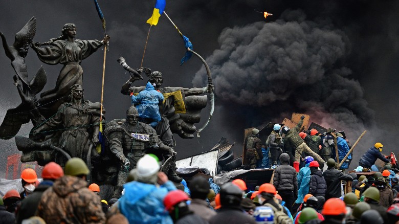 One year ago: Bloodshed in Kiev&#39;s Maidan Square