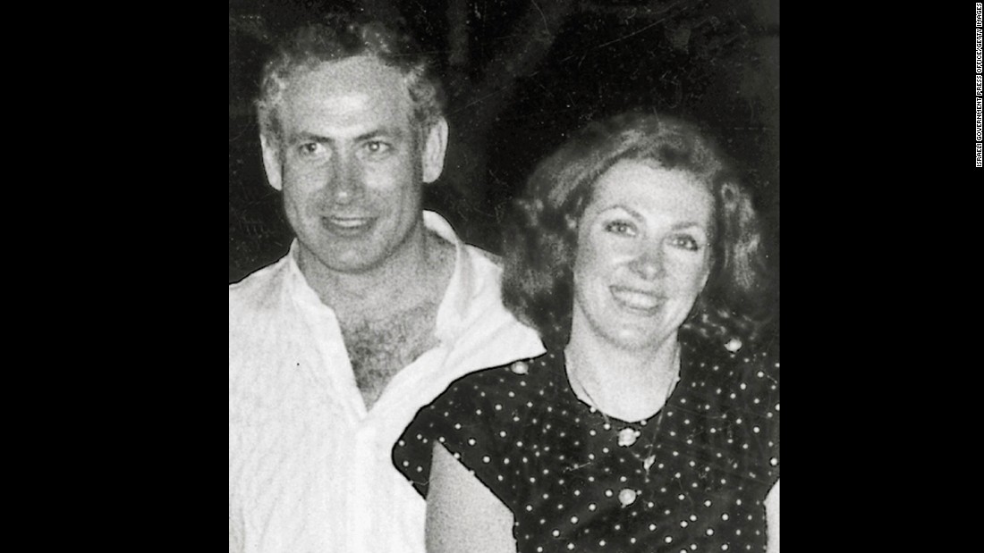 Netanyahu and his first wife, Miriam, in June 1980.