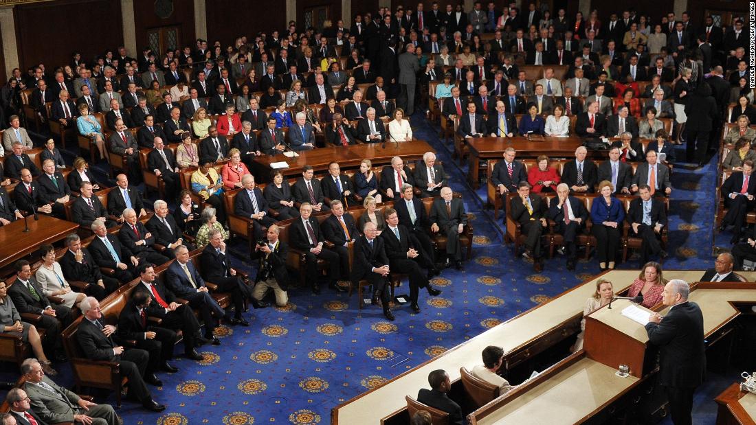 Netanyahu addresses a joint session of the US Congress in May 2011. He said that he was prepared to make &quot;painful compromises&quot; for a peace settlement with the Palestinians, but he repeated that Israel will not accept a return to its pre-1967 boundaries.