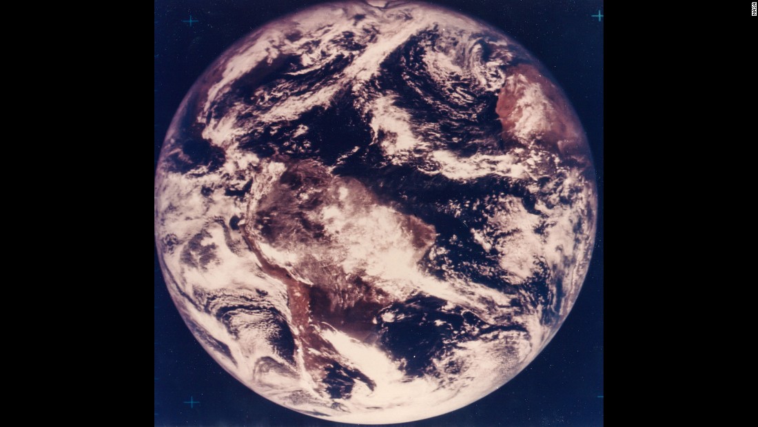 The first color photograph of Earth was captured on November 10, 1967, five years before the astronauts of Apollo 17 could &lt;a href=&quot;http://visibleearth.nasa.gov/view.php?id=55418&quot; target=&quot;_blank&quot;&gt;witness it with their own eyes&lt;/a&gt;.
