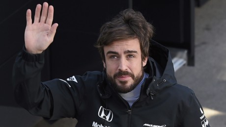 Fernando Alonso has left hospital after suffering concussion in a crash during testing