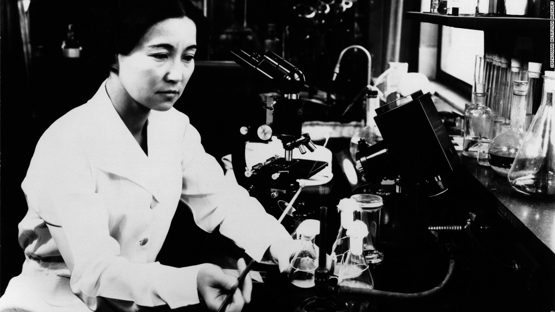 &lt;a href=&quot;http://siarchives.si.edu/collections/siris_arc_297429&quot; target=&quot;_blank&quot;&gt;Ruby Hirose&lt;/a&gt; (1904-60) was one of 10 women recognized by the American Chemical Society for accomplishments in chemistry in 1940. A biochemist and bacteriologist, she researched antitoxins and serums. Hirose also helped develop vaccines against infantile paralysis, according to the Smithsonian. The University of Cincinnati, where she earned her doctorate, appears on the app.