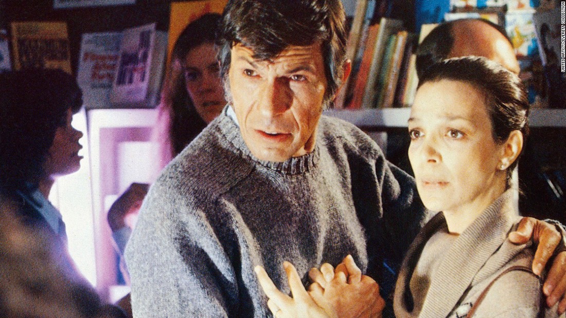 Nimoy played a psychiatrist in the 1978 version of &quot;Invasion of the Body Snatchers,&quot; here with Lelia Goldoni.