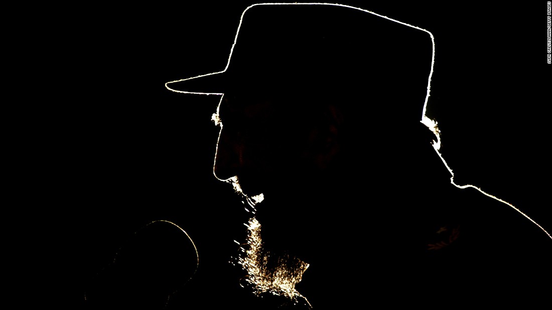 Castro speaks in Havana in February 2006.