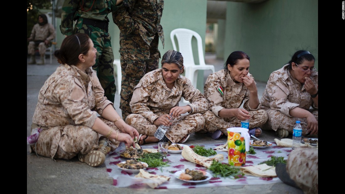 The Kurdish Women Fighting Isis Cnn