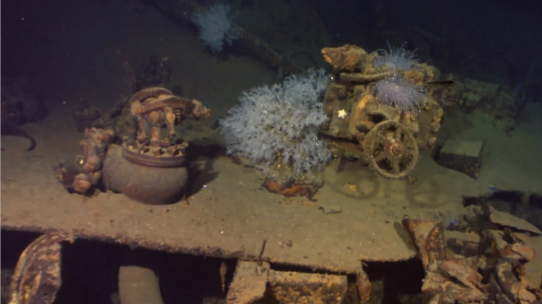 Crew Filming Sunken Warship: Important To Remind World - CNN Video