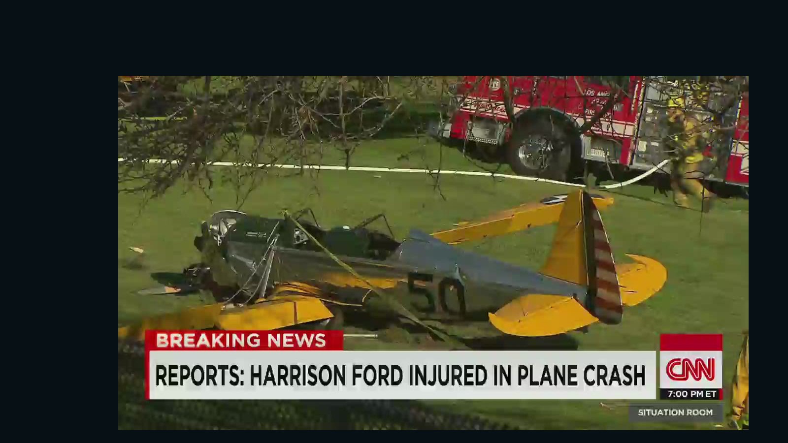 Reports Harrison Ford injured in plane crash CNN Video