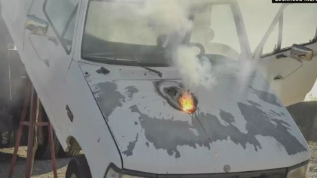 Laser Weapon Melts Truck Engine From A Mile Away