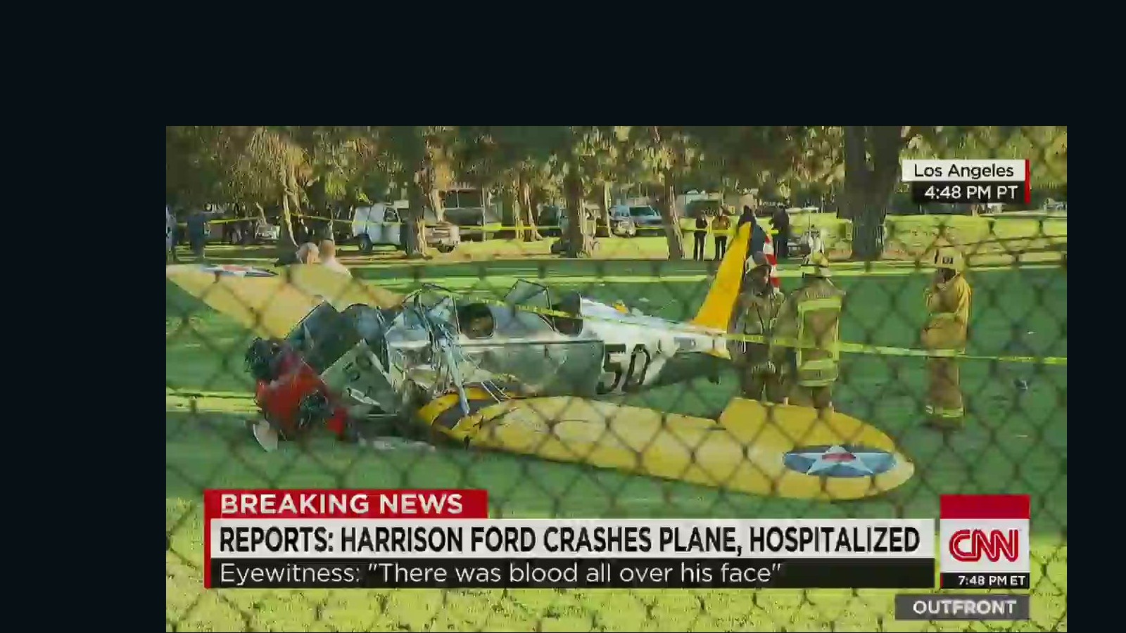 Reports Harrison Ford injured in plane crash CNN Video