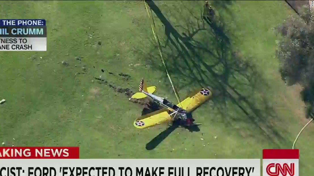 Reports Harrison Ford injured in plane crash CNN Video