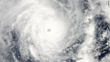 Tropical Cyclone Pam hits Vanuatu