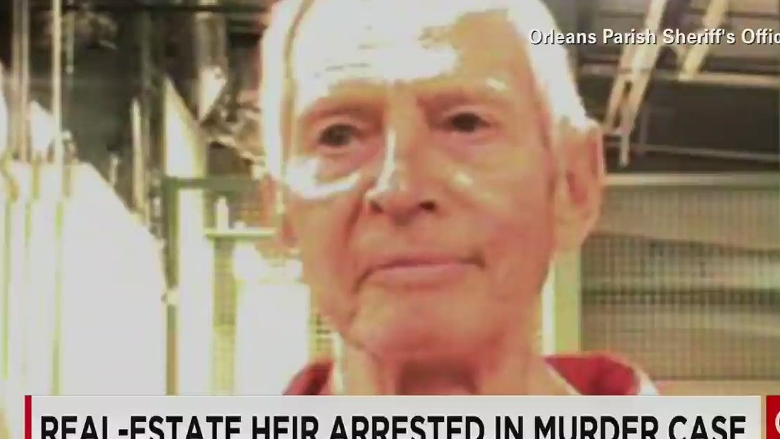 Real Estate Heir Robert Durst Arrested In Murder Case Cnn Video 