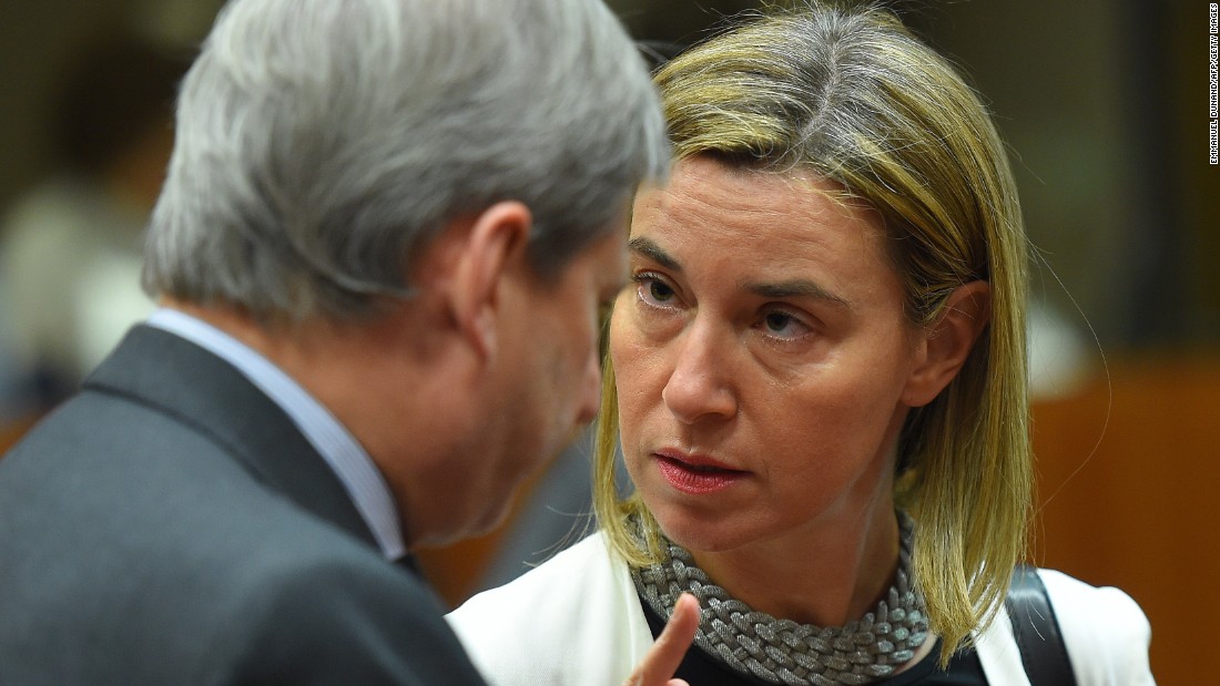 Federica Mogherini, foreign policy chief for the European Union, has been representing the Europeans in nuclear talks with Iran.